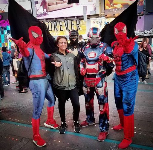 Times Square Cosplayers | Marvel Amino