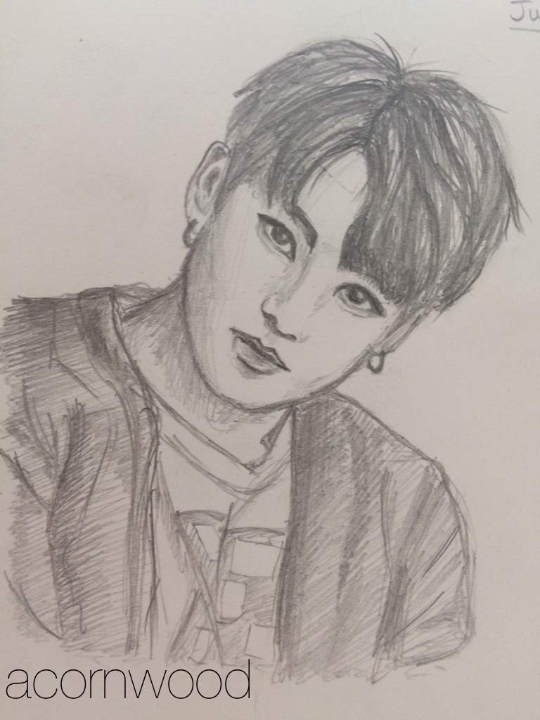 Jungkook Bts V Pencil Jungkook Drawing Easy Bts Bangtan Sonyeondan Jungkook Kookie Jung Kook