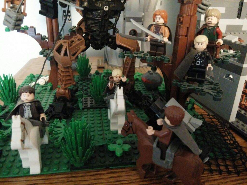 lego attack on titan levi