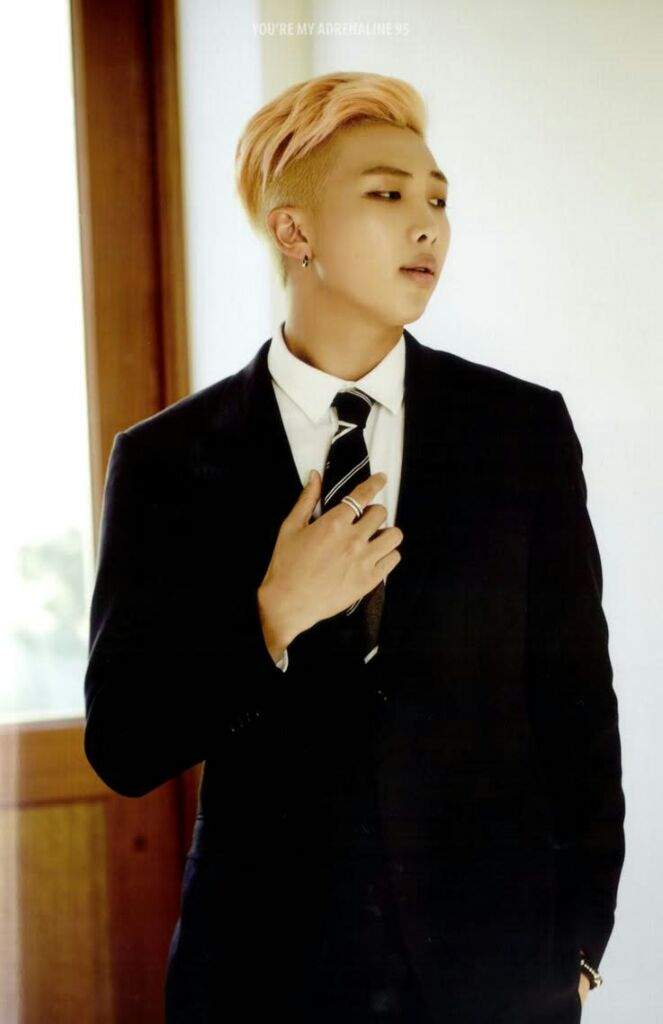 Kim Namjoon in a suit ♡ | ARMY's Amino