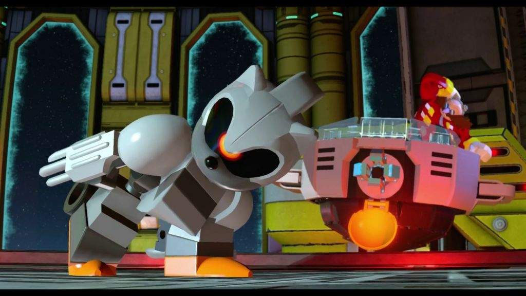 silver sonic lego