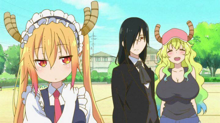 Dragon maid anime characters