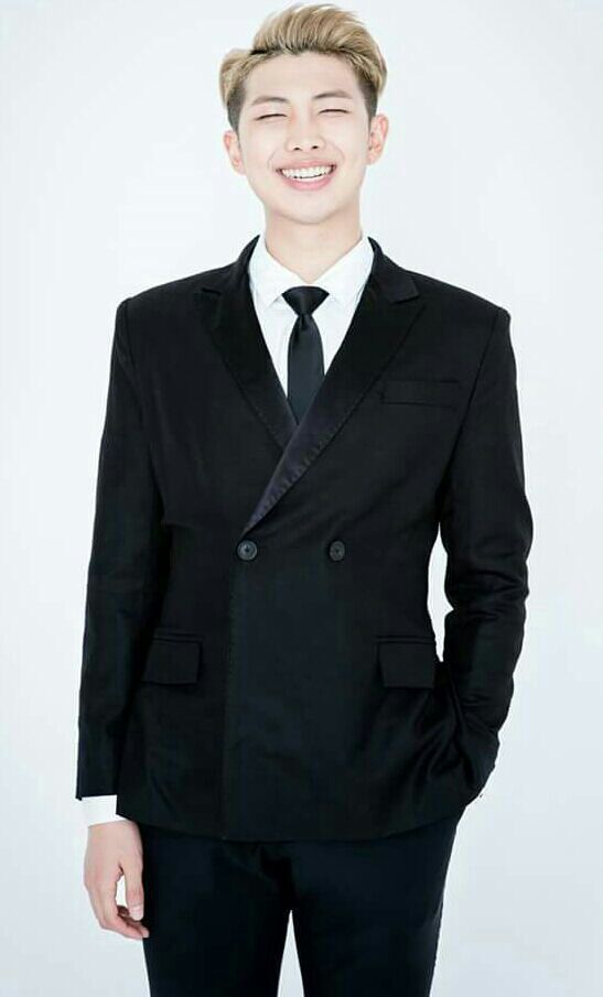 Kim Namjoon in a suit ♡.