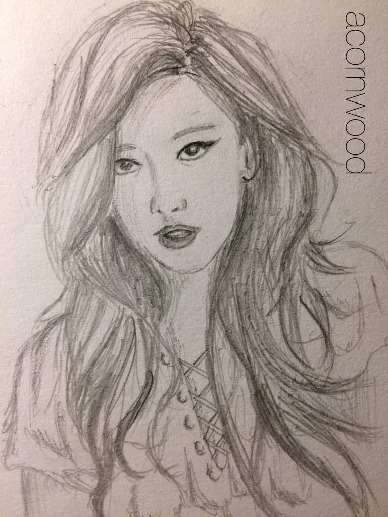 My drawings of Blackpink's Rose and Jennie | K-Pop Amino