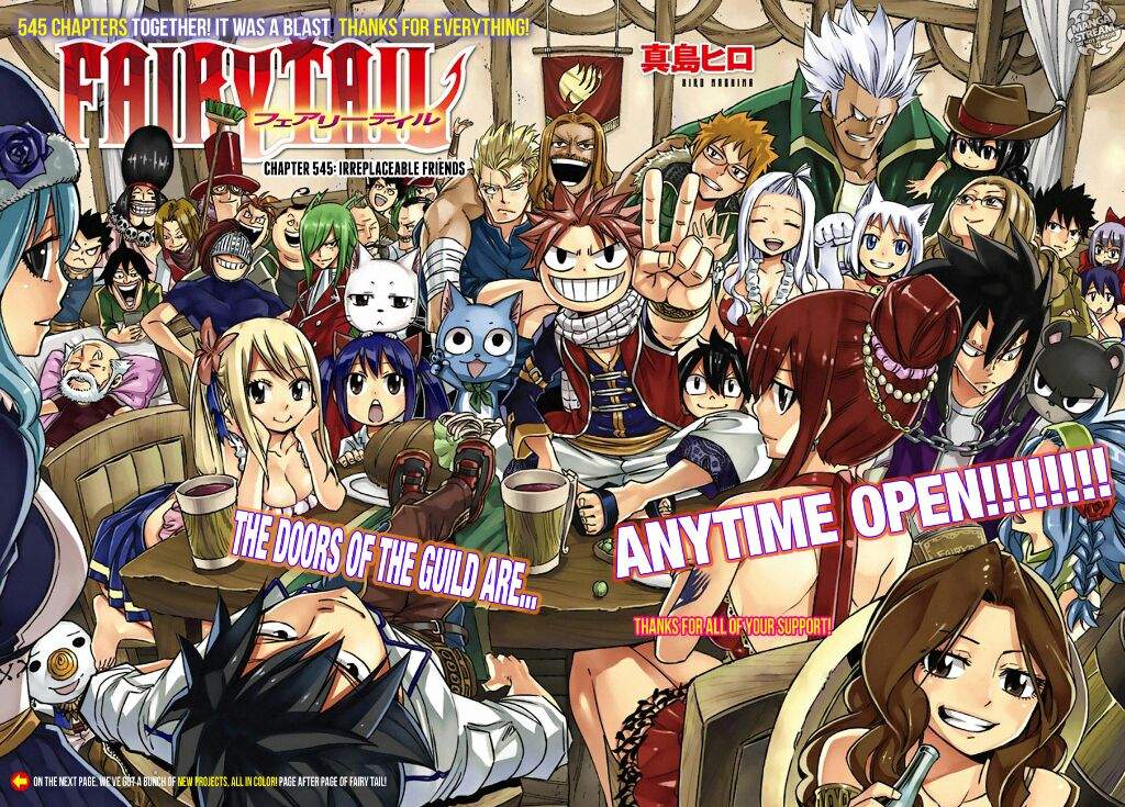 Final Chapter Of Fairytail The End Thoughts Anime Amino