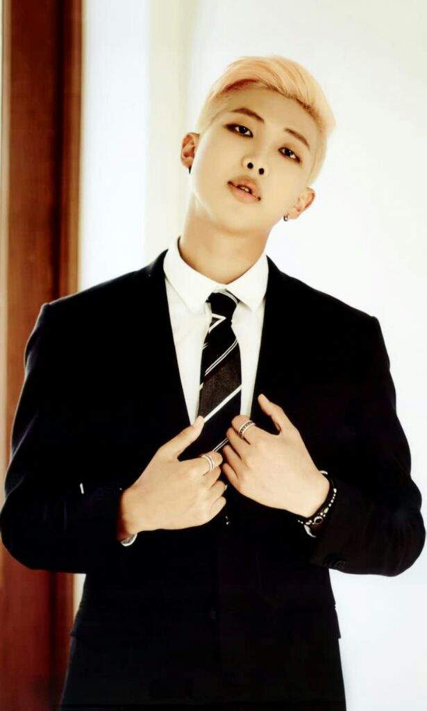 Kim Namjoon in a suit ♡ | ARMY's Amino