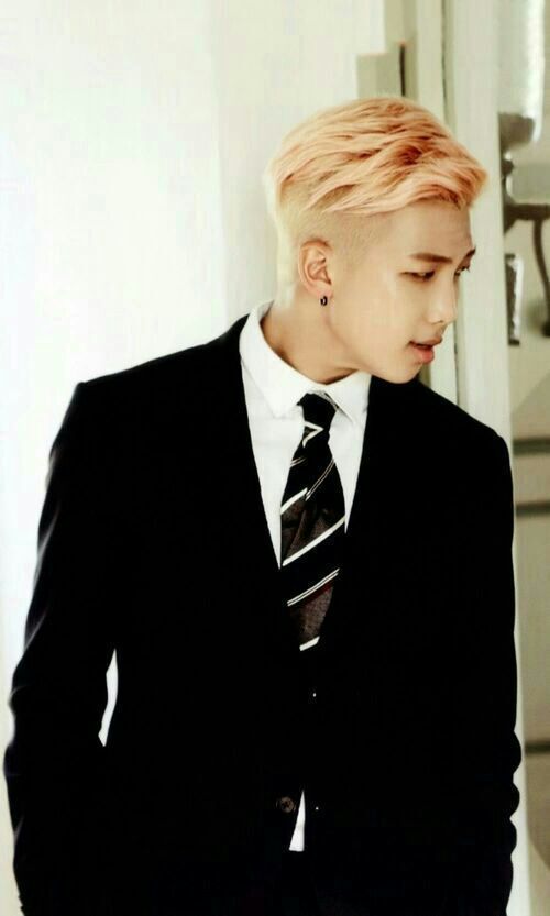 Kim Namjoon in a suit ♡ | ARMY's Amino