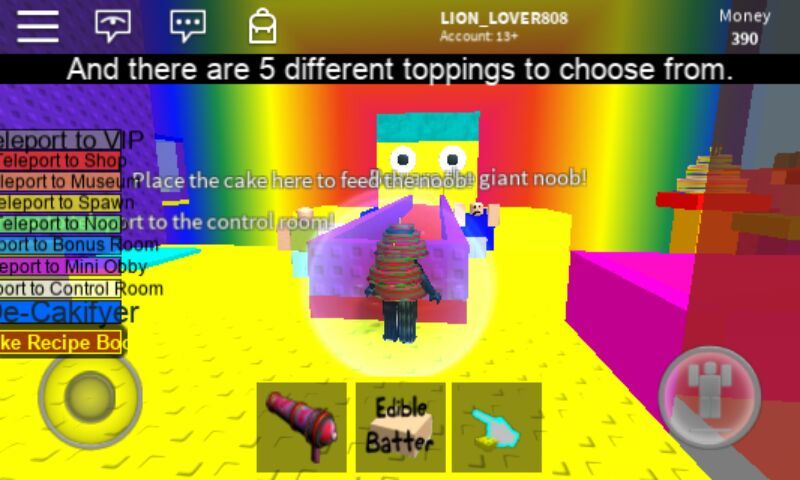 Blog 1 Becoming A Cake Roblox Amino - roblox adventure make a cake and feed the giant noob