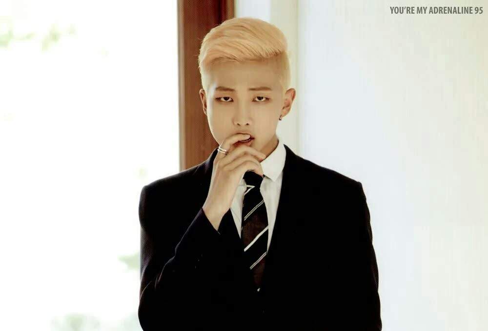 Kim Namjoon in a suit ♡ | ARMY's Amino