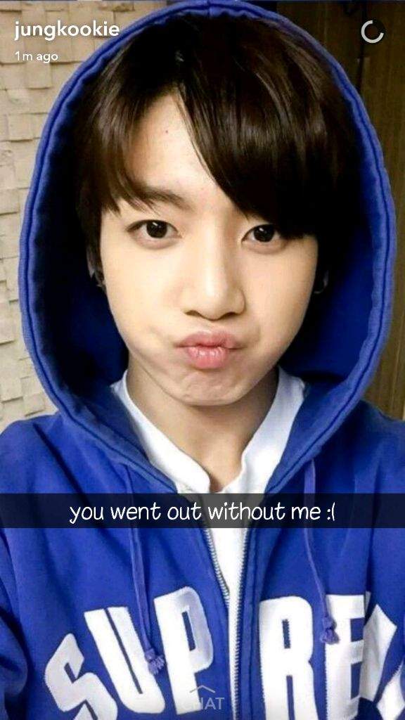 BTS SNAPCHAT IMAGINES 4 - JK | ARMY's Amino