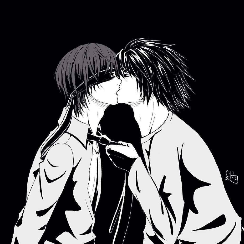 Featured image of post Death Note Fanart L And Light His real name is l lawliet