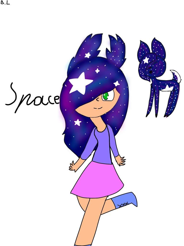 Deer oc Space | Vivziepop Amino