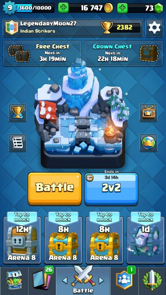clash royale my first legendary