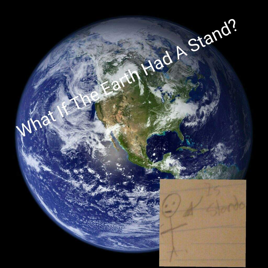 An Idea For The Earth S Stand Jojo Amino Amino
