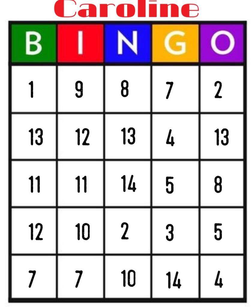 Bingo Cards! | Innovative Demigods Amino