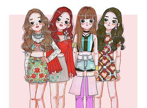Blackpink as if it's your last drawing | BLINK (블링크) Amino