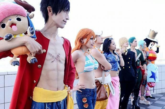 Косплей по One Piece.