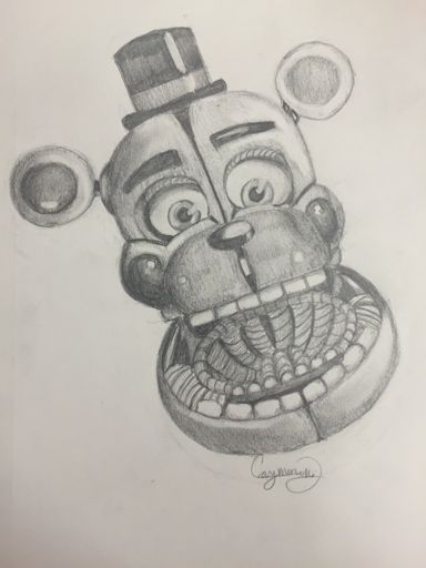 *Old* Funtime Freddy Sketch | Five Nights At Freddy's Amino