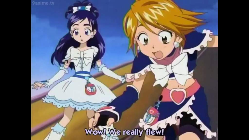 Review Futari Wa Pretty Cure Episode 1 We Have To Transform I Cant Believe This Glitter 4546