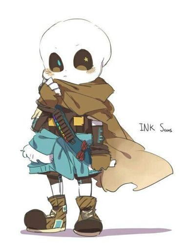 Chibi ink sans | Undertale AUs Amino