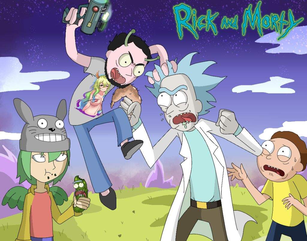 Rick and morty fan art | •Anime• Amino