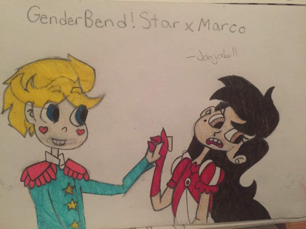 Genderbend! Star x Marco | Cartoon Amino