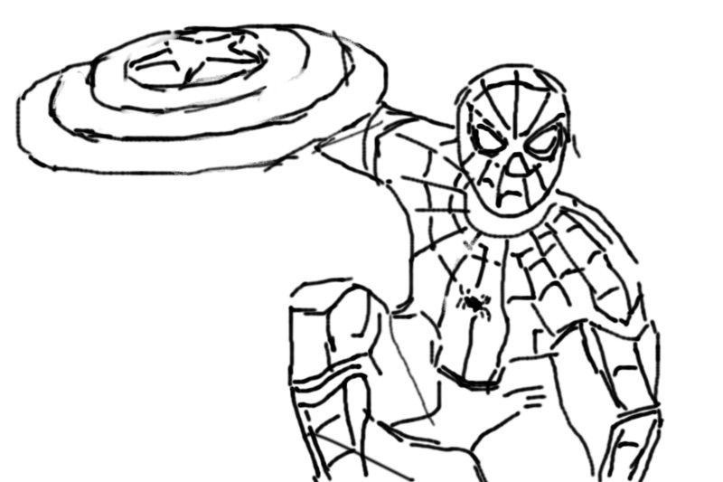 Spider-Man Escudo De Capitan América | •Spider Universe• Amino