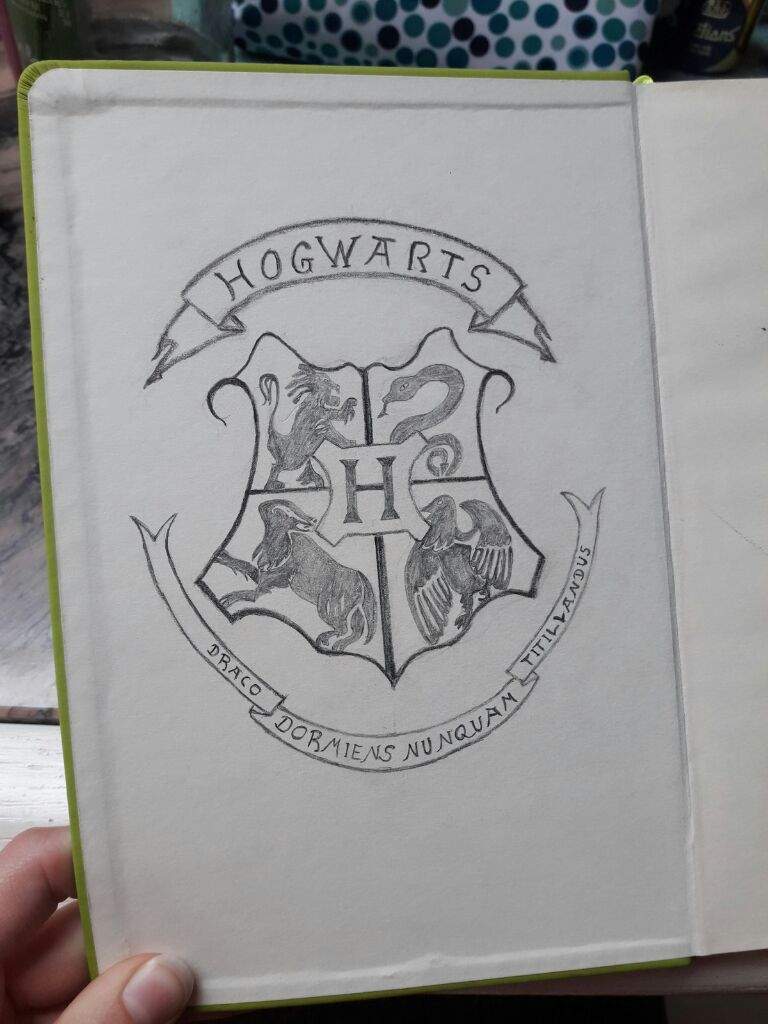 Hogwarts Drawing finished in 3 hours | Harry Potter Amino