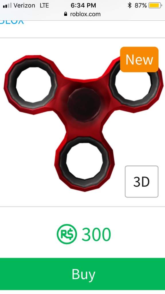 Red Fidget Spinner Roblox Amino - 