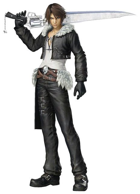 squall leonhart statue