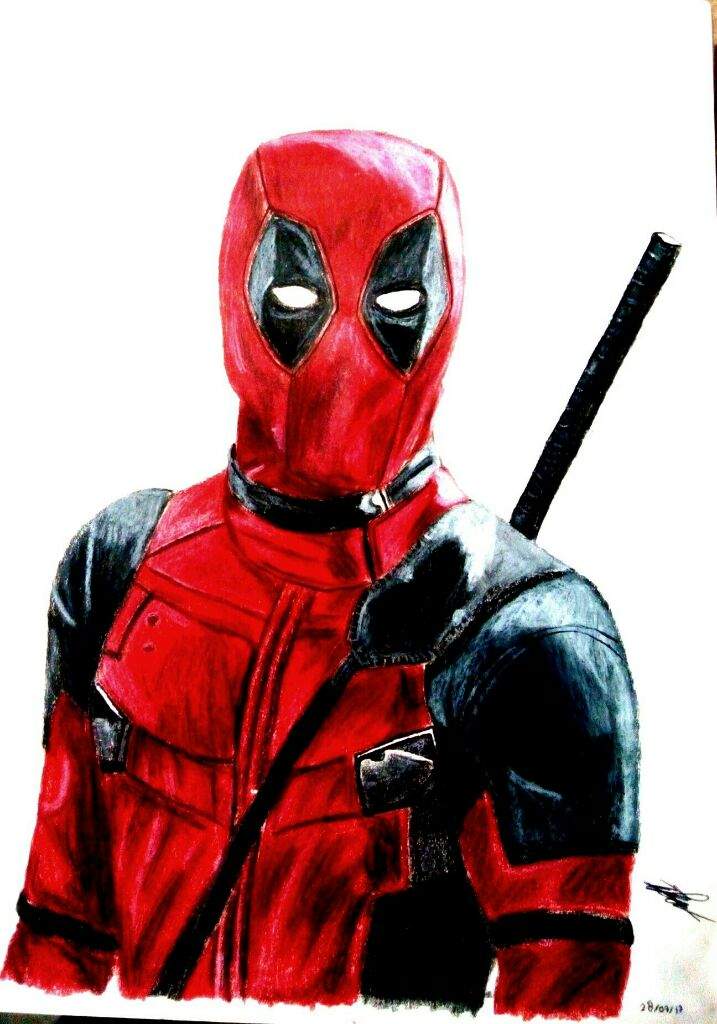 Dibujo de deadpool | •MARVELESA• Amino