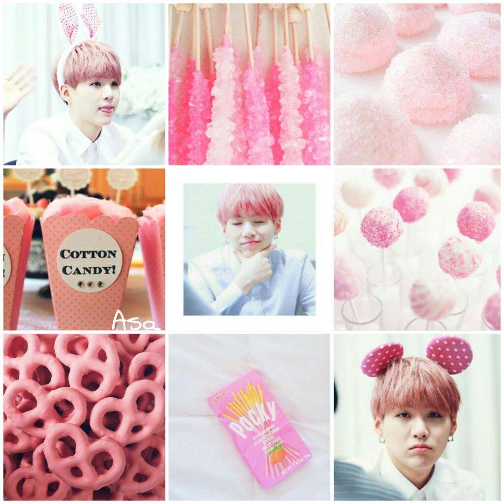 ~Pink Candy Suga Aesthetic~ | BTS Aesthetics โข Amino
