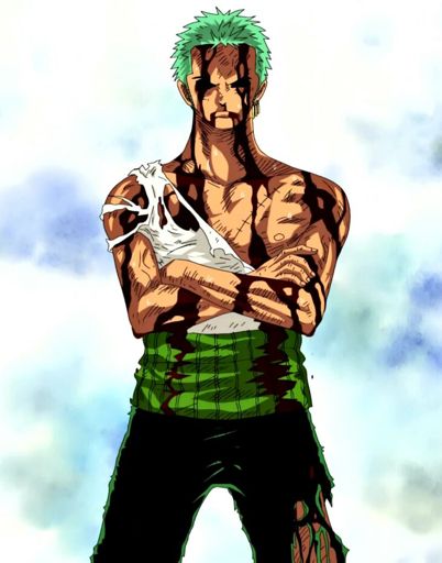 Resultado de imagen de roronoa zoro thriller bark