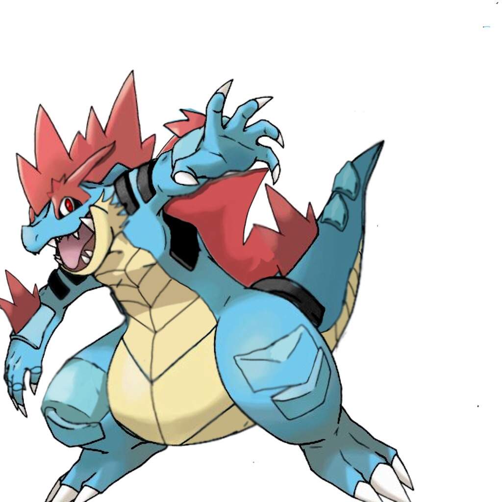 Mega feratigatr typewater/dragon Pokémon Amino