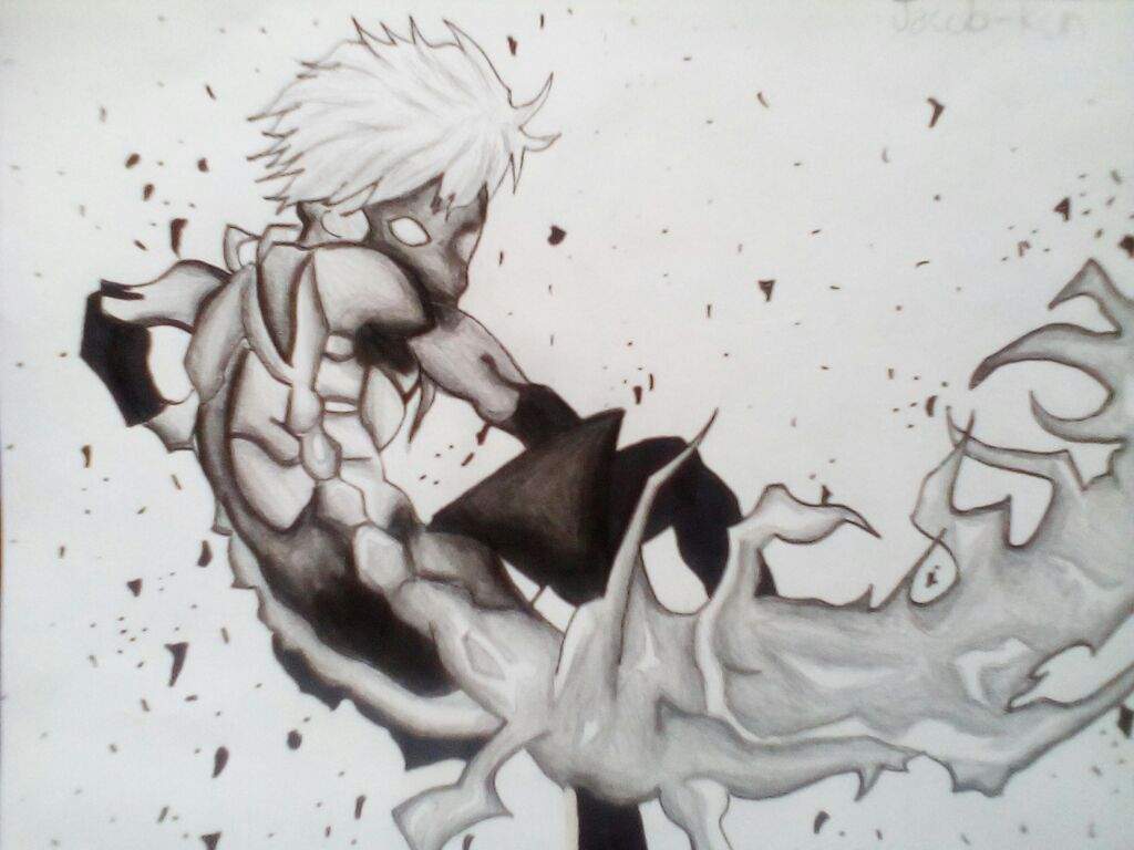 Dibujo De Kaneki Kakuja Tokyo Ghoul Amino