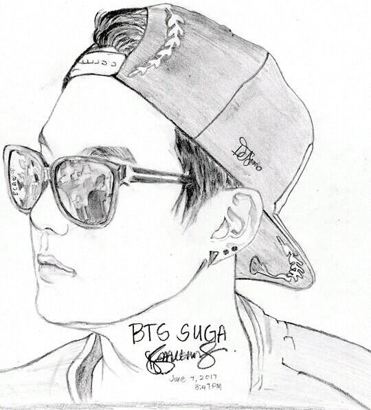 My Drawing To Bts Min Yoongi 3 Army S Amino