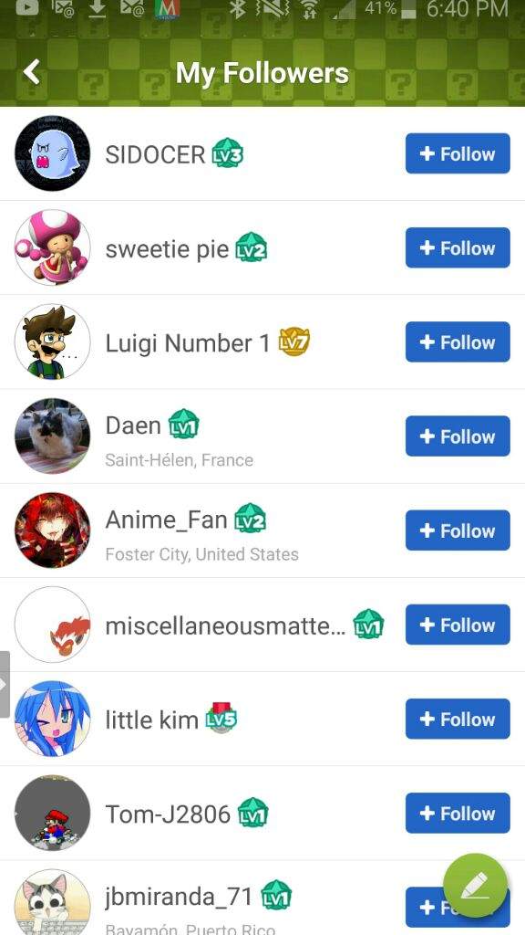 Thank ypu all of the people for follow me | Mario Amino