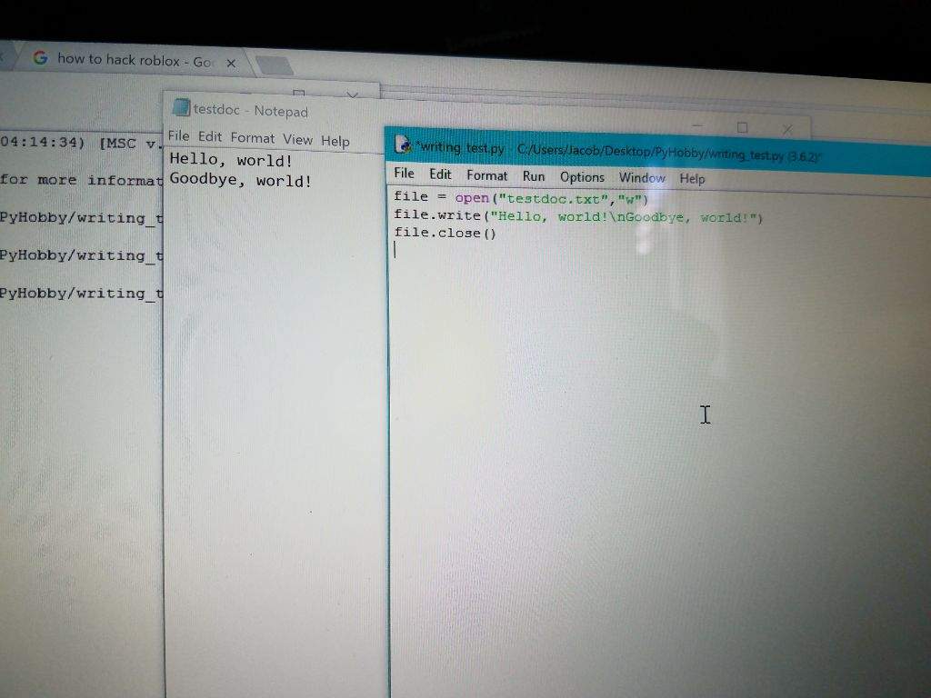 Oh Hay Writing W Python Is Easy Virtual Space Amino