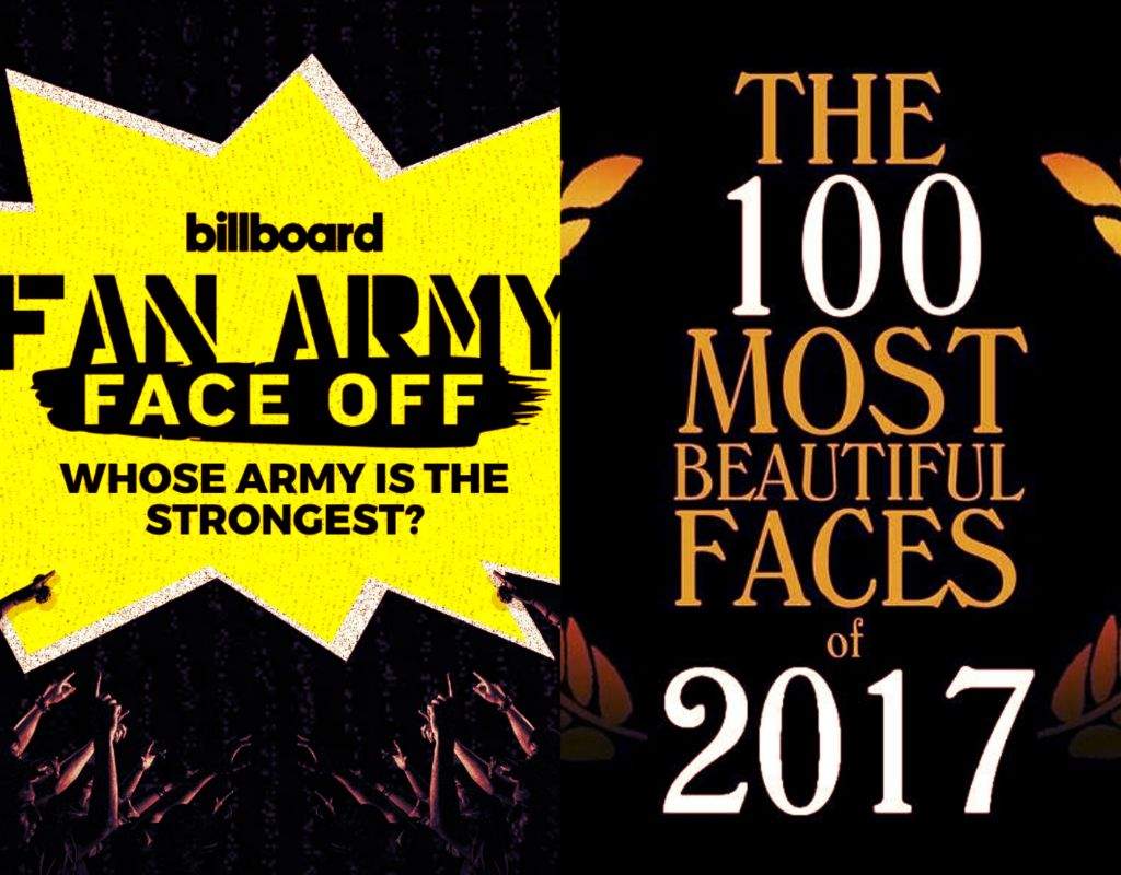 Fan Army Face Off The 100 Most Handsome Faces Of 2017 Armys Amino