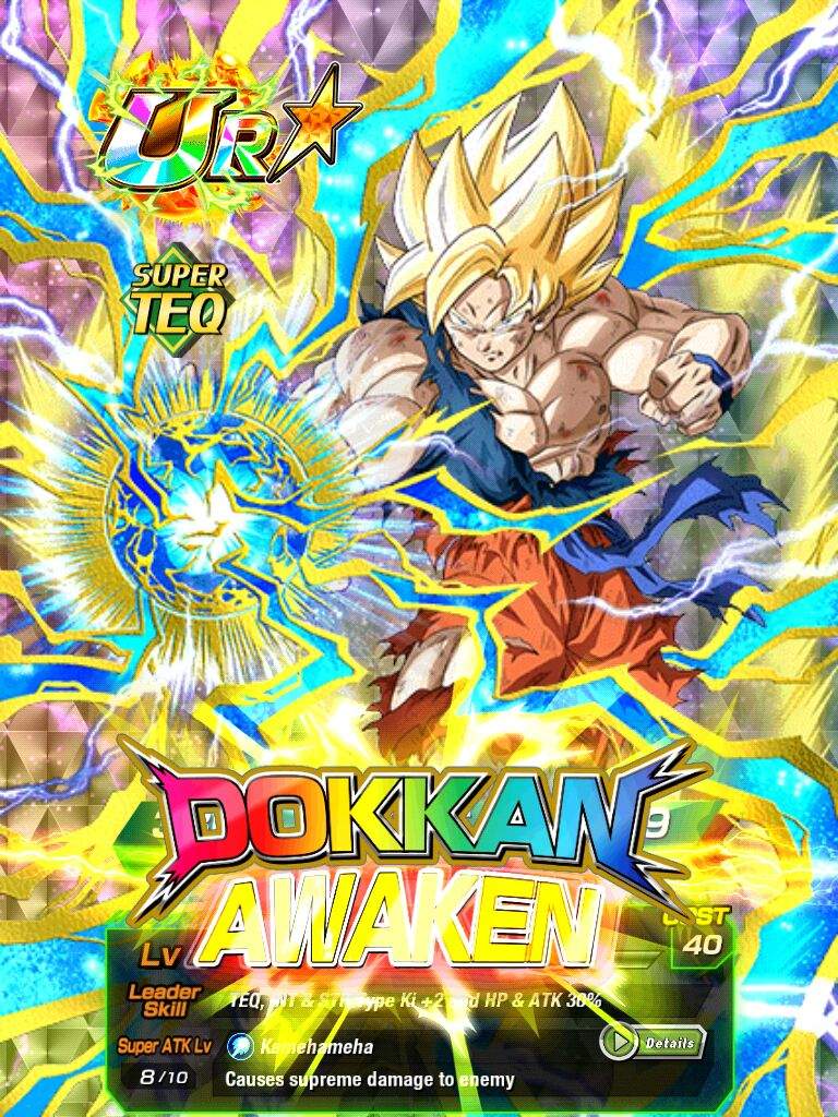 super saiyan goku dokkan