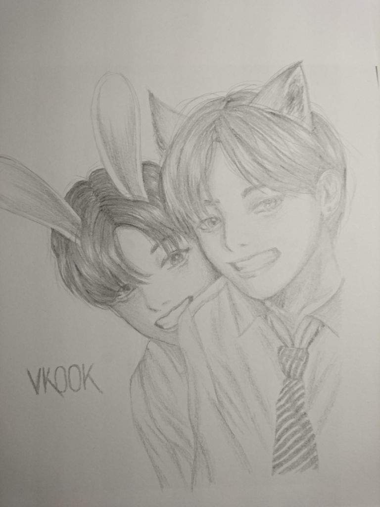 Vkook sketch | ARMY's Amino