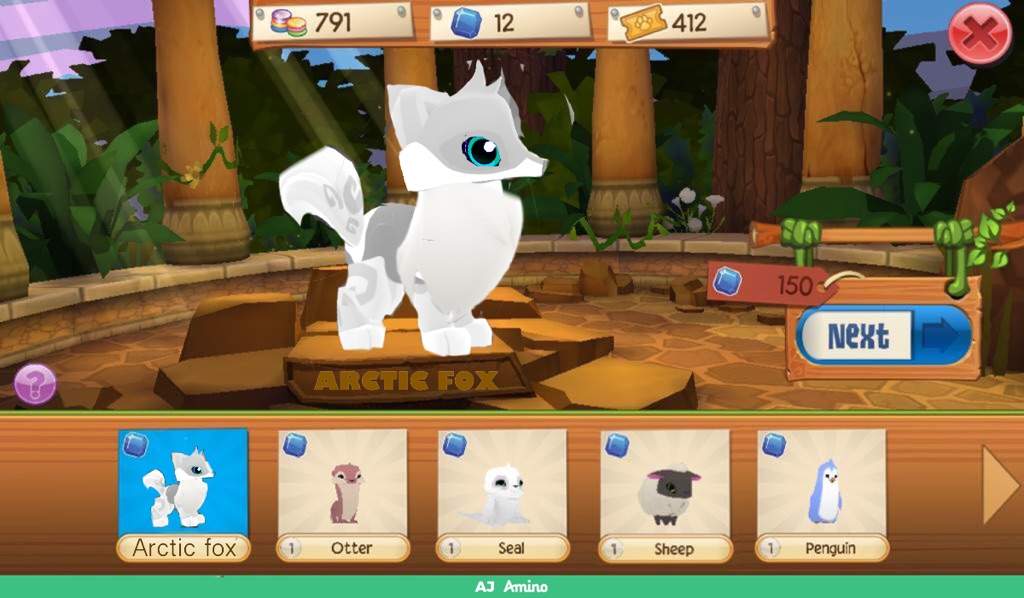 arctic fox ajpw worth Arctic fox animal jam graphic aj wild play ...