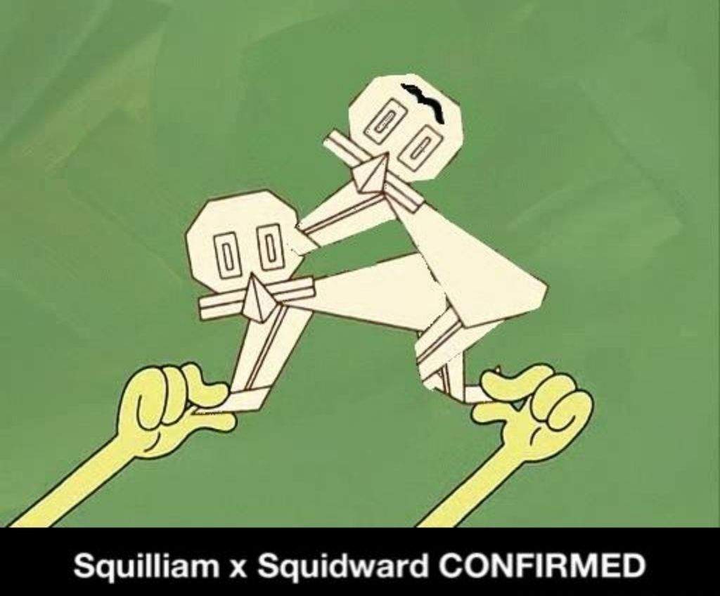 Give me all Squilliam x Squidward fanfics you got there SpongeBob