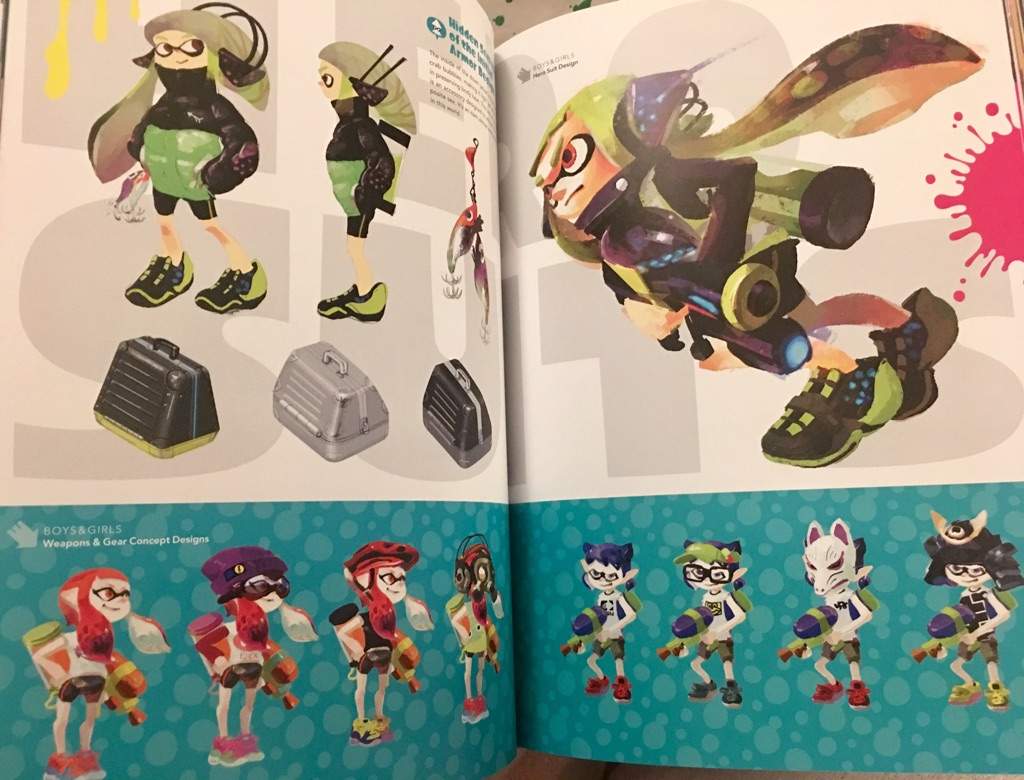 Splatoon Concept Art Book