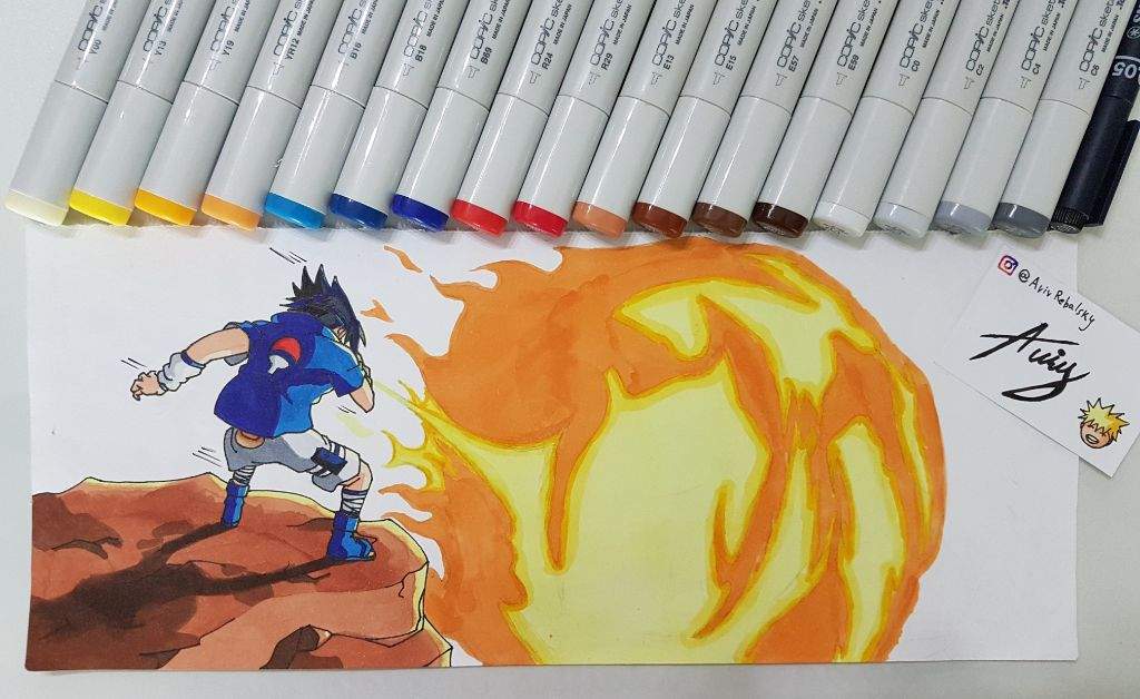 fire ball drawing