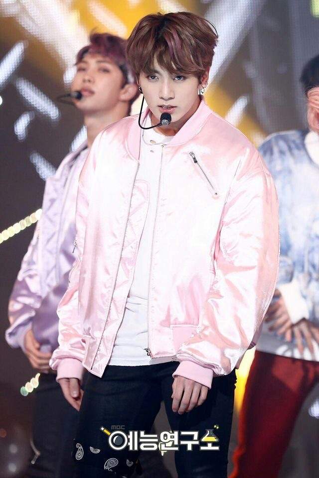 pink and white silk bomber jacket