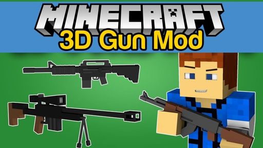 3d Gun Mod 1 11 2 1 10 2 For Minecraft Minecraft Amino