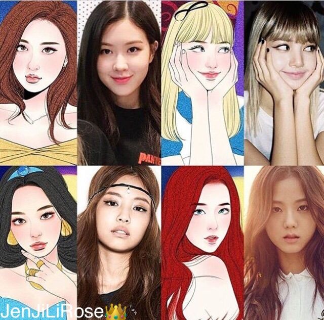 Blackpink As Disney Princess Blink 블링크 Amino