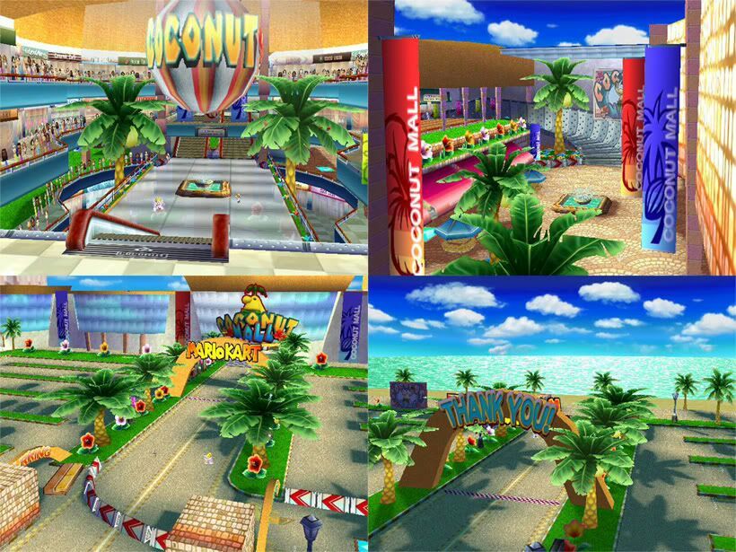 coconut mall mario kart