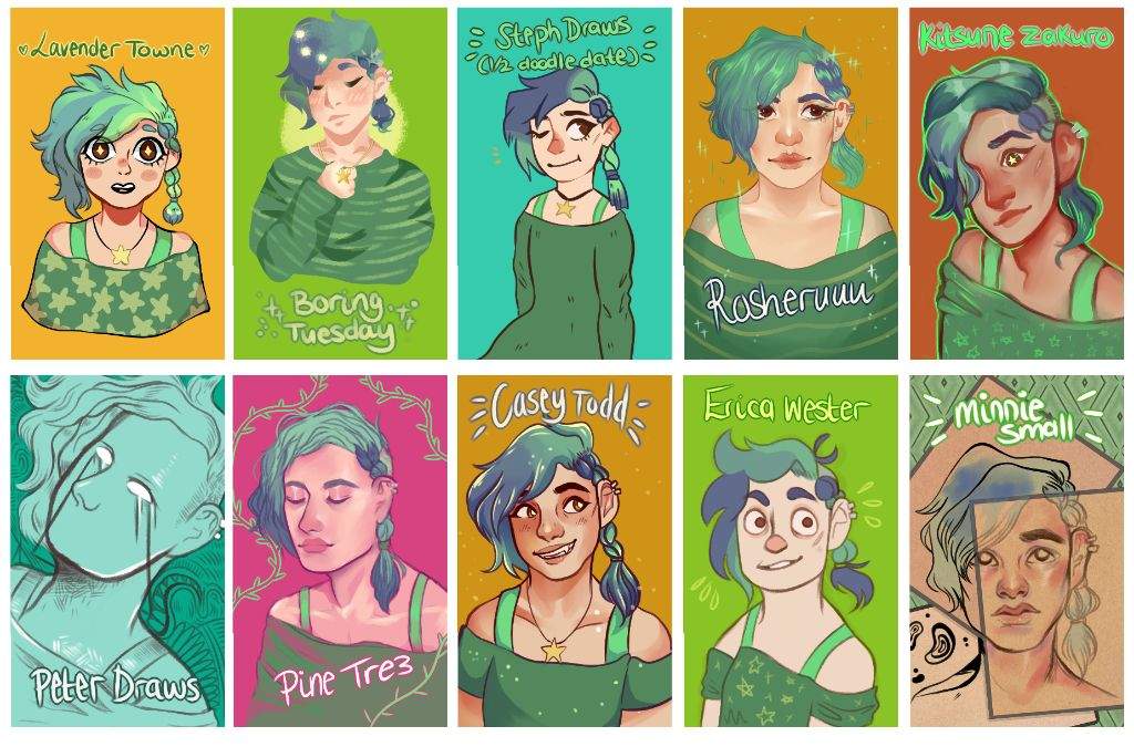 20 styles challenge youtubers (part one) Art Amino